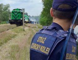 ?????????????? Ćwiczenia „Ostrołęka 2025” – wspólne działania służb na szlaku kolejowym