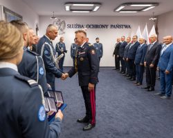 Komendant Główny SOK odznaczony „Medalem Stulecia Powołania Formacji Ochronnej” przez Ministra MSWiA