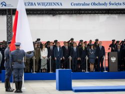 Udział Komendanta Głównego SOK w Centralnych Obchodach Święta Służby Więziennej