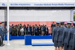 Udział Komendanta Głównego SOK w Centralnych Obchodach Święta Służby Więziennej
