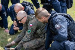 Szkolenie wojskowe dla funkcjonariuszy SOK