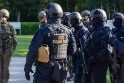Szkolenie wojskowe dla funkcjonariuszy SOK