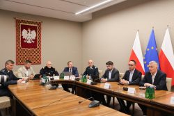 Odprawa służb z udziałem Ministrów Rządu RP