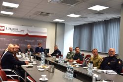 Odprawa podsumowująca działania polskich służb na granicy RP