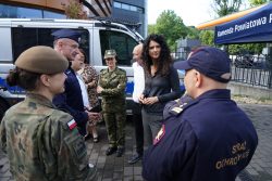 Odprawa podsumowująca działania polskich służb na granicy RP