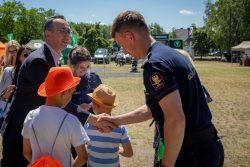 Piknik Bezpieczne Wakacje z udziałem Ministra Infrastruktury