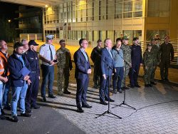 Odprawa służb z udziałem Ministrów Rządu RP