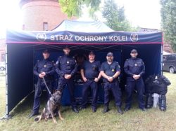 150-lecie Parowozowni Gniezno z udziałem Straży Ochrony Kolei