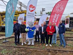 150-lecie Parowozowni Gniezno z udziałem Straży Ochrony Kolei