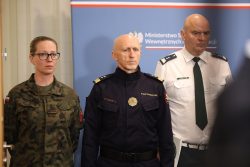 Odprawa podsumowująca działania polskich służb na granicy RP