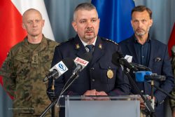 Odprawa podsumowująca działania polskich służb na granicy RP