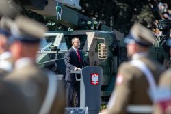 Udział Komendanta Głównego SOK w obchodach Święta Wojska Polskiego