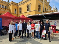 Wrocławska Straż Ochrony Kolei wspiera akcję „Kolej na krew”
