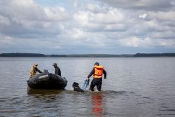 Czarne areną III Ćwiczeń Psów Służbowych Formacji Mundurowych