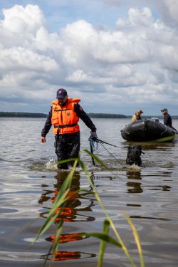 Czarne areną III Ćwiczeń Psów Służbowych Formacji Mundurowych