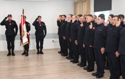 Ślubowali chronić życie i zdrowie ludzi na obszarze kolejowym