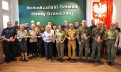Funkcjonariusze Straży Ochrony Kolei w akcji "Zjednoczeni Krwią" 2025