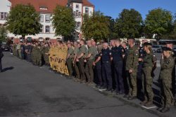 Funkcjonariusze Straży Ochrony Kolei w akcji "Zjednoczeni Krwią" 2025
