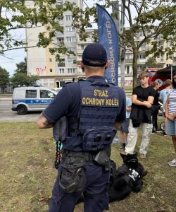 Funkcjonariusze SOK wzięli udział w gdyńskim wydarzeniu pn. "Zanurz się w podziemiach – Wietrzenie Schronu"