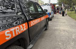 Funkcjonariusze SOK wzięli udział w gdyńskim wydarzeniu pn. "Zanurz się w podziemiach – Wietrzenie Schronu"