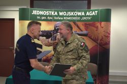 Komenda Główna Straży Ochrony Kolei i Jednostka Wojskowa AGAT podpisały porozumienie