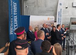 Uroczyste otwarcie rzeszowskiego dworca PKP