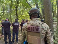 Ćwiczenia praktyczne z udziałem funkcjonariuszy Komendy Regionalnej Straży Ochrony Kolei w Gdańsku