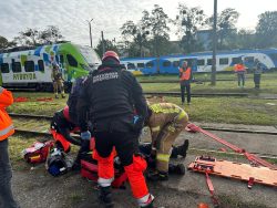 Ćwiczenia służb w POLREGIO