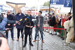 Pendolino w Zakopanem – SOK czuwał nad bezpieczeństwem wizyty Ministra Infrastruktury
