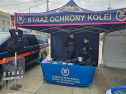 Komenda Regionalna Straży Ochrony Kolei w Katowicach partnerem wydarzenia „Świeć przykładem – noś odblaski”