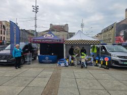 Komenda Regionalna Straży Ochrony Kolei w Katowicach partnerem wydarzenia „Świeć przykładem – noś odblaski”