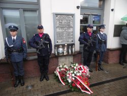 Uroczystość upamiętniająca pomordowanych kolejarzy w Radomiu