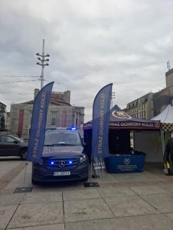 Komenda Regionalna Straży Ochrony Kolei w Katowicach partnerem wydarzenia „Świeć przykładem – noś odblaski”