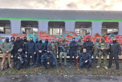 Symulacja zagrożenia na kolei – wspólna ćwiczenia SOK, SG i Policji