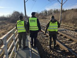 Straż Ochrony Kolei wspierana przez WOT