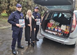 XV Bożonarodzeniowa Paczka Dla Bohatera z udziałem funkcjonariuszy Straży Ochrony Kolei