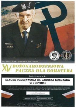 XV Bożonarodzeniowa Paczka Dla Bohatera z udziałem funkcjonariuszy Straży Ochrony Kolei