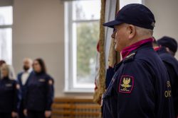 Pierwsze ślubowanie funkcjonariuszy Straży Ochrony Kolei w 2026 roku