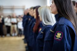 Pierwsze ślubowanie funkcjonariuszy Straży Ochrony Kolei w 2026 roku