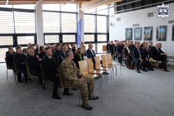 Policyjna odprawa roczna w Lublińcu z udziałem przedstawiciela Straży Ochrony kolei