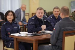 Posiedzenie Wojewódzkiego Zespołu Zarządzania Kryzysowego w Lublinie