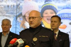 Odprawa służb pod przewodnictwem Wicewojewody Lubuskiego