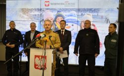 Odprawa służb pod przewodnictwem Wicewojewody Lubuskiego