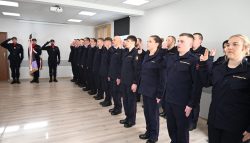 Najpierw ślubowanie, a później pierwszy patrol