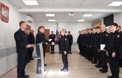 Najpierw ślubowanie, a później pierwszy patrol