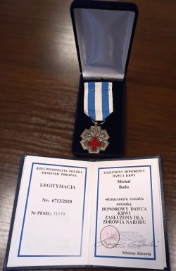 Radomski funkcjonariusz SOK oddał już ponad 60 litrów krwi