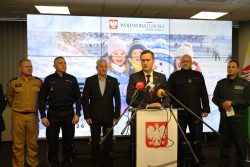 Odprawa służb pod przewodnictwem Wicewojewody Lubuskiego