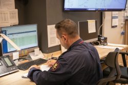 Mężczyźni w służbie bezpieczeństwa polskiej kolei