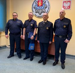 Podziękowania dla funkcjonariusza Straży Ochrony Kolei za czujność i wzorową postawę
