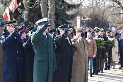 W hołdzie Żołnierzom Wyklętym funkcjonariusze Straży Ochrony Kolei